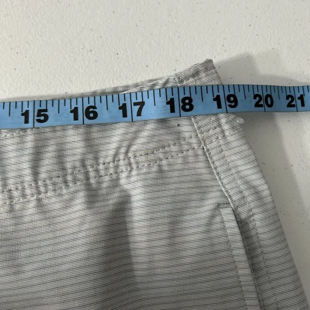 Ezekiel Shorts Mens 38 Gray Striped‎ Versa Hybrid Board Stretch